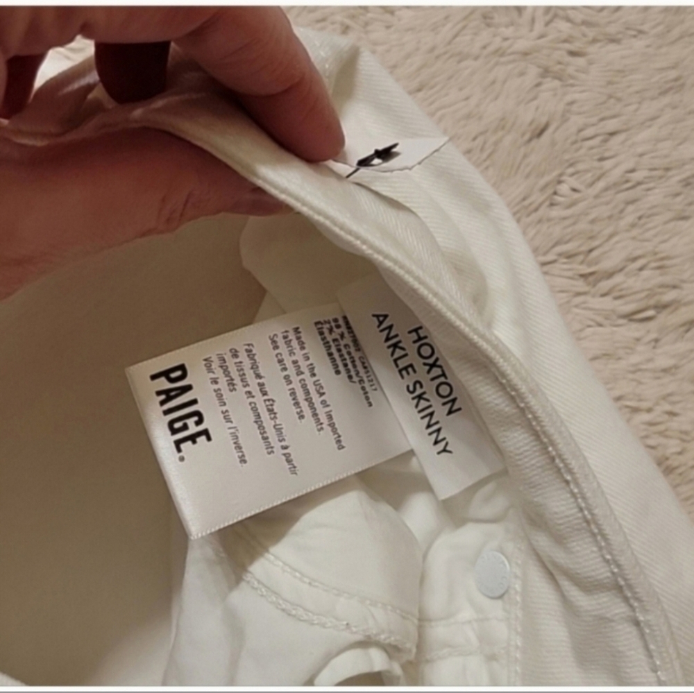New Paige white jeans - Picture 4 of 4